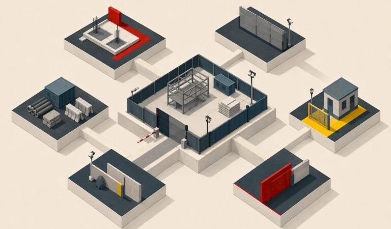 6 Step CDM 2015 Construction Site Security Plan for Site Managers