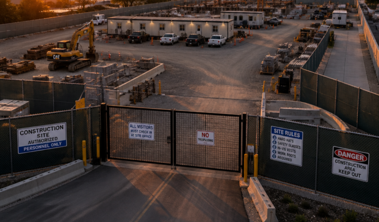 Construction Site Security Checklist: 10 UK Essentials