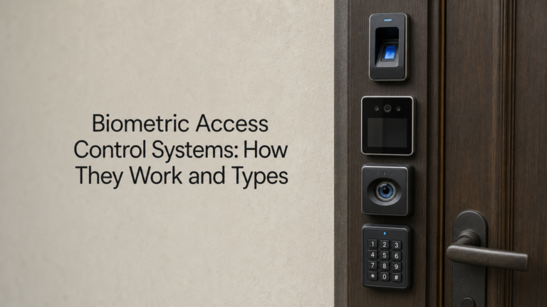Biometric Access Control Systems: How They Work and Types