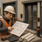UK commercial access control site survey and door planning