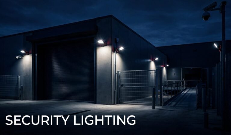Commercial Security Lighting: A UK Planning Guide for Safer Sites
