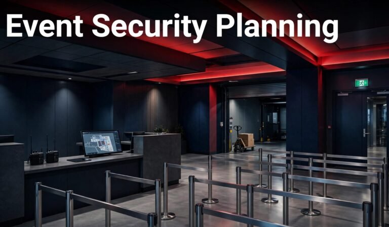 Event Security Planning for UK Conferences and Corporate Events