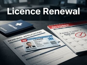 SIA licence renewal