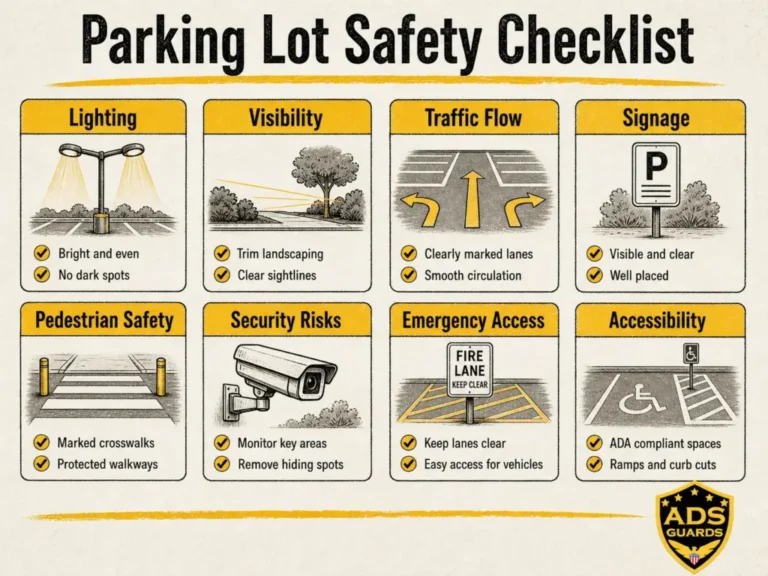 Parking Lot Security for Facilities Teams: SLAs, Site Walks, Park Mark