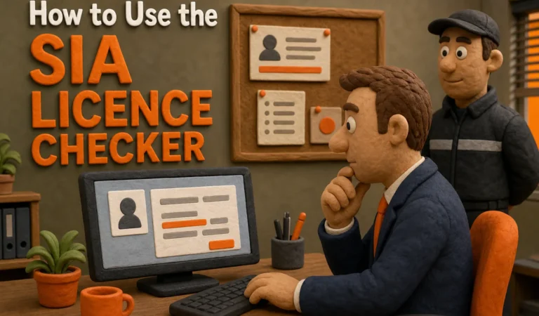 How to Use the SIA Licence Checker