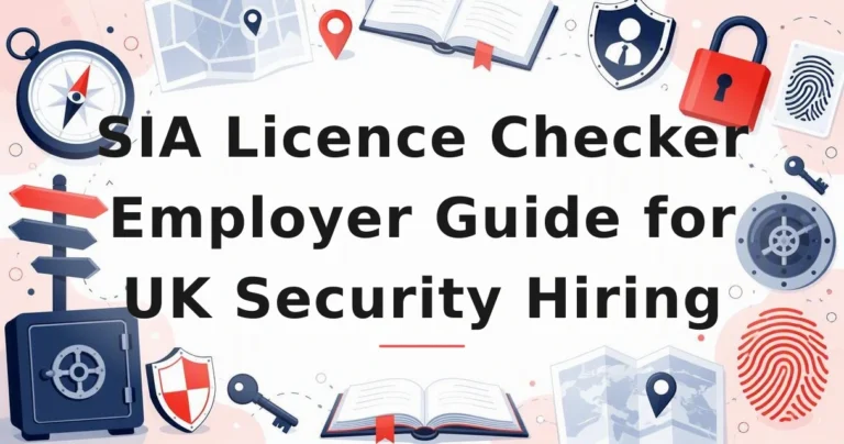 Featured image for: SIA Licence Checker Employer Guide for UK Security Hiring
